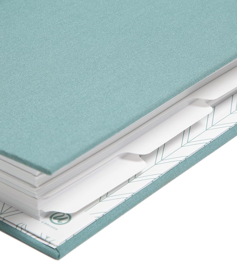 Smead 89415 Three-Ring Binder Index Divider 5-Tab White - Image 7