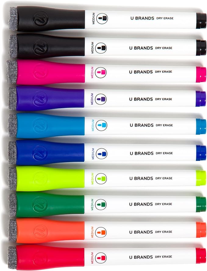 U Brands Low-Odor Dry Erase Markers - Image 6