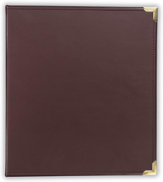 Samsill Classic Collection Leather 3 Ring Binder, Executive Presentation - Image 5