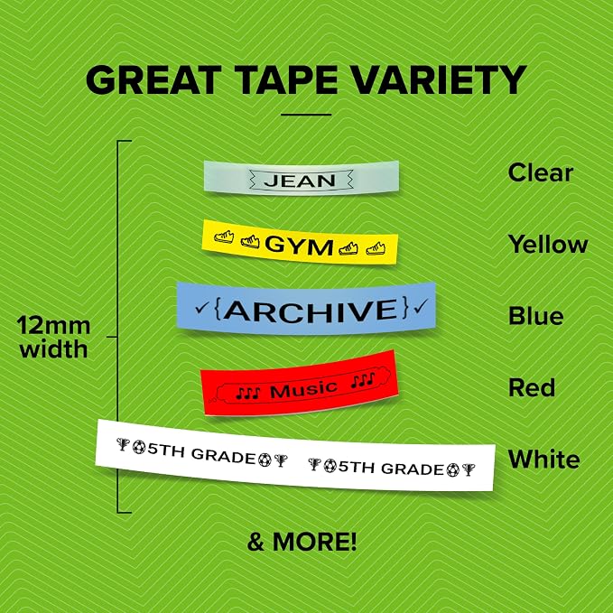 DYMO Label Maker Machine with 3 Tapes - Image 3