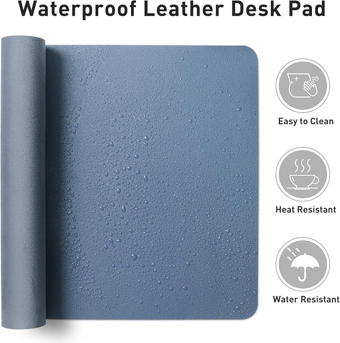 Aothia Faux Leather Desk Mat - Image 7