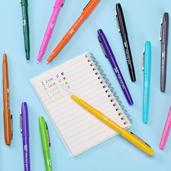Mr. Pen- Felt Tip Pens, 16 Pack, 0.7 mm, Colorful Felt Tip Pens, Fast Dry | No - Image 7