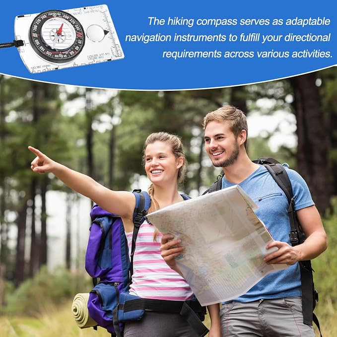 PATIKIL Orienteering Compass, Navigation Backpacking Compasses - Image 6