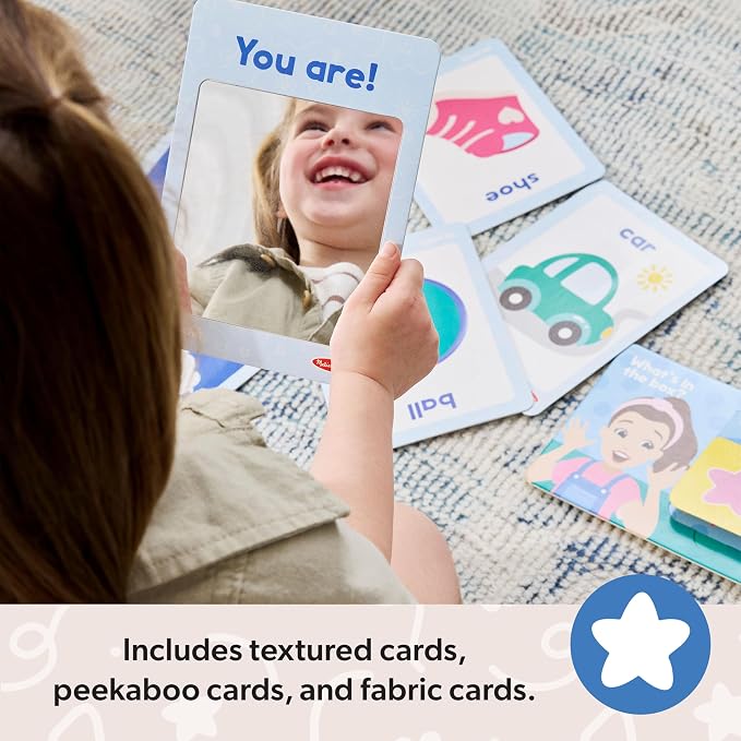 Melissa & Doug® Ms. Rachel™ First Words Textured Sensory Flashcards Preschool - Image 8