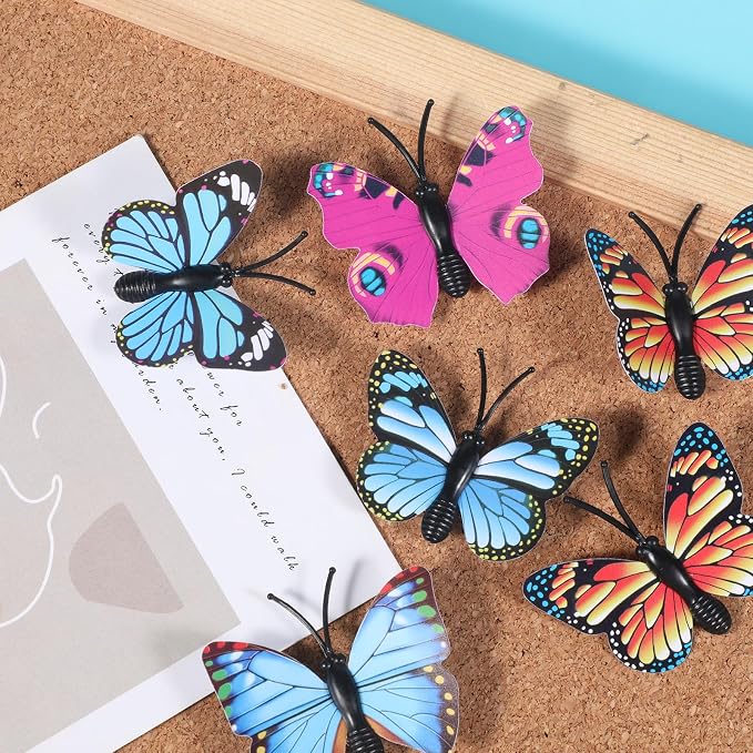 40 Pcs Decorative Butterfly Push Pins - Image 5