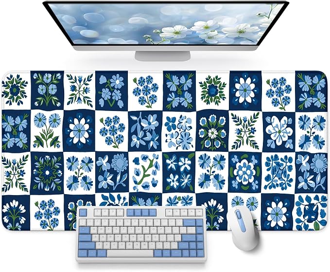 Large Mouse Pad for Desktop, Cute Desk Mat Pad Protector for Work & Gaming by Zapdesk