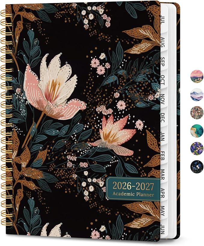 Planner 2026-2027, Monthly and Weekly Academic Planner July 2026 by Zotia