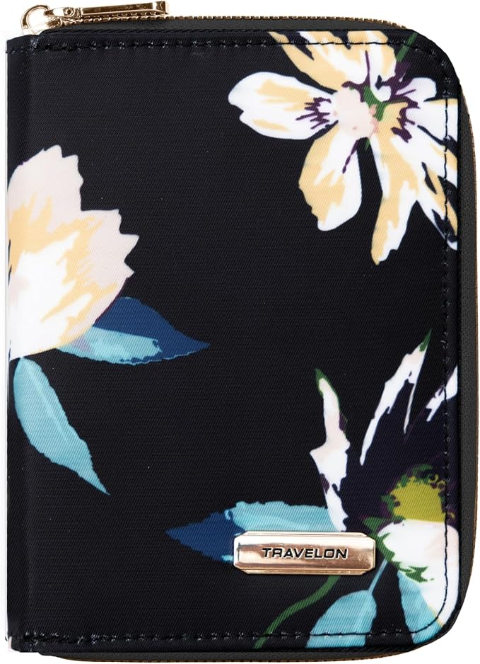 Travelon RFID Blocking Passport Zip Wallet by Travelon
