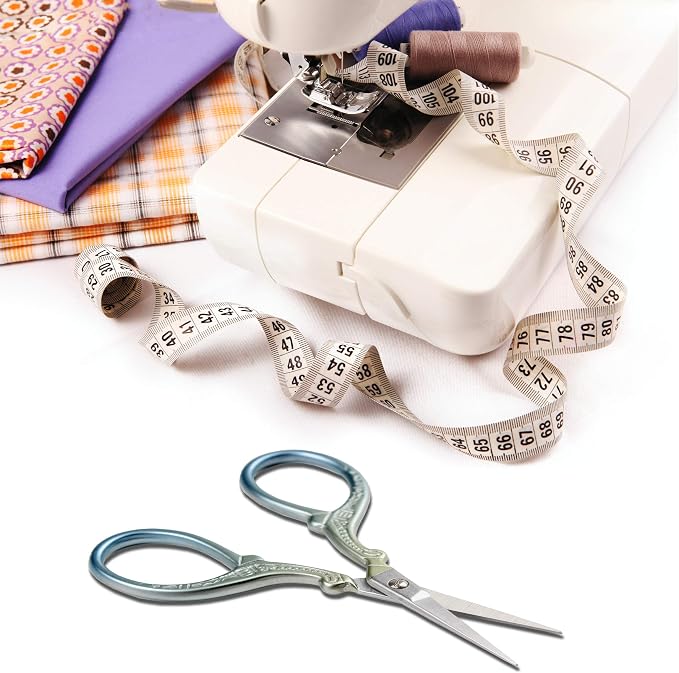 Embroidery Scissors Set with Leather Sheaths - Image 5