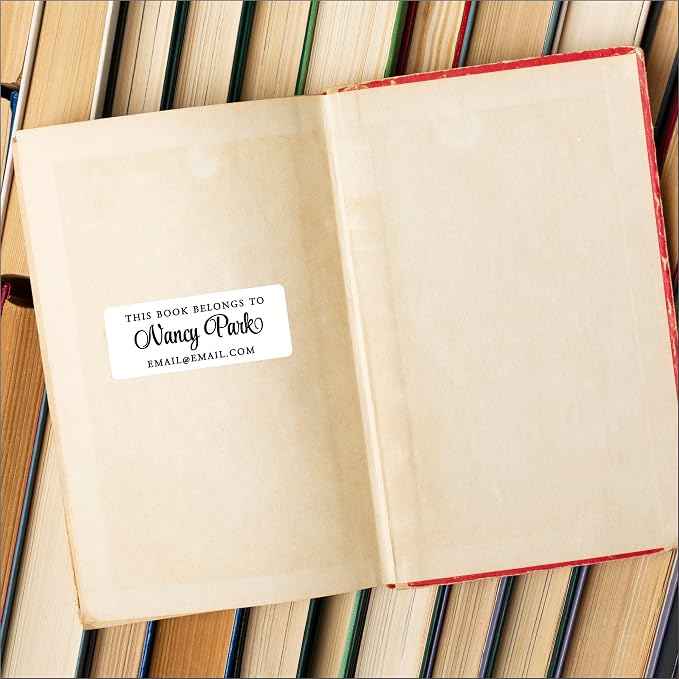White Address Labels - Image 6