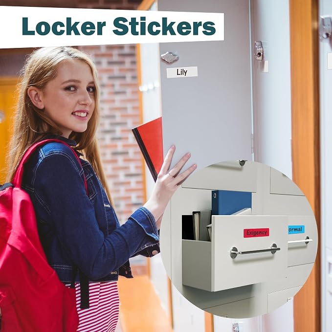 LLPT Dry Erase Magnetic Labels, 0.5" x 2" 50 Packs - Image 4