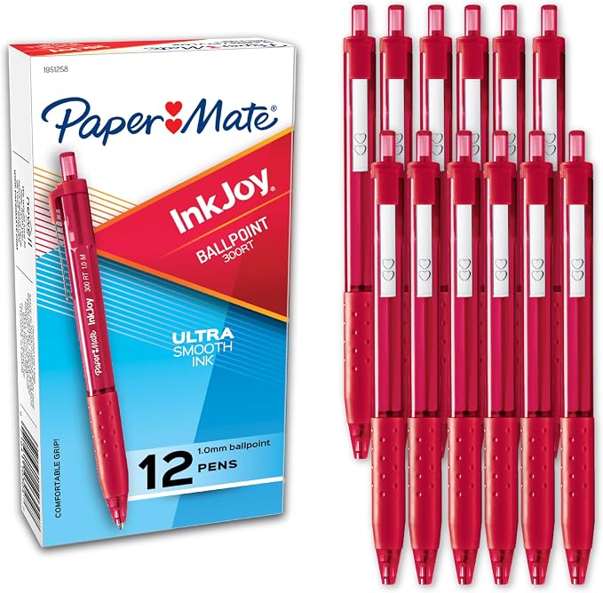 Paper Mate InkJoy 300RT Retractable Ballpoint Pens, Medium Point, Ultra-Smooth by Unknown