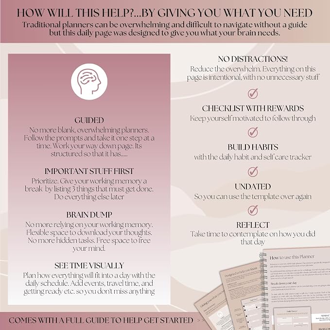 ADHD Daily Planner for Neurodivergent Adults - Image 7