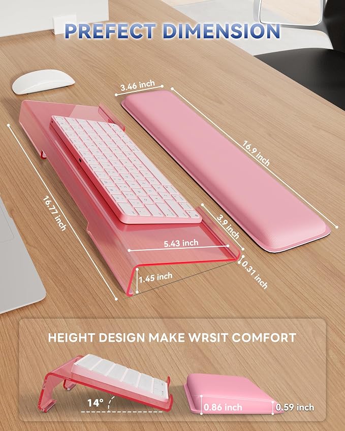 Laborio Computer Keyboard Wrist Rest Stand - Image 6