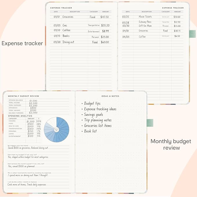 &And Per Se Budget Planner and Monthly Bill Organizer, Budget Book - Image 5