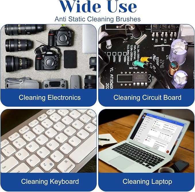 25 Pcs Mini Keyboard Cleaning Brushes Kit Electronic Dust Clean Brush Small - Image 7