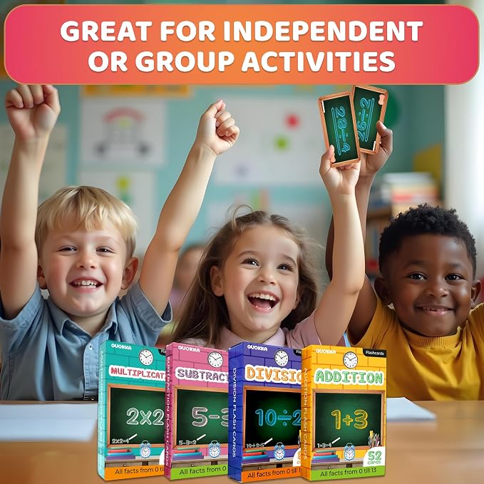 QUOKKA Math Flash Cards for Kids Ages 4-8 - Image 7