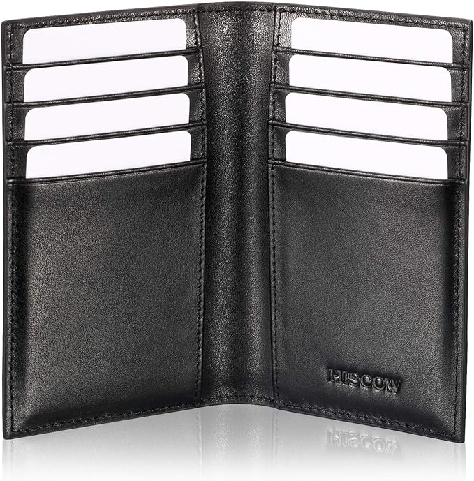 Slim Leather Credit Card Holder by HISCOW