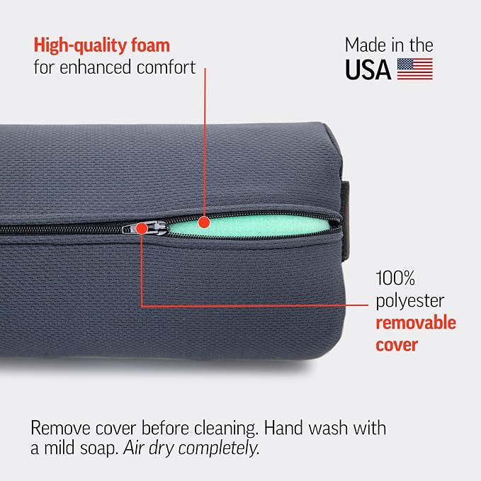 OPTP The Original McKenzie Lumbar Roll – USA-Made Low Back Lumbar Support - Image 6