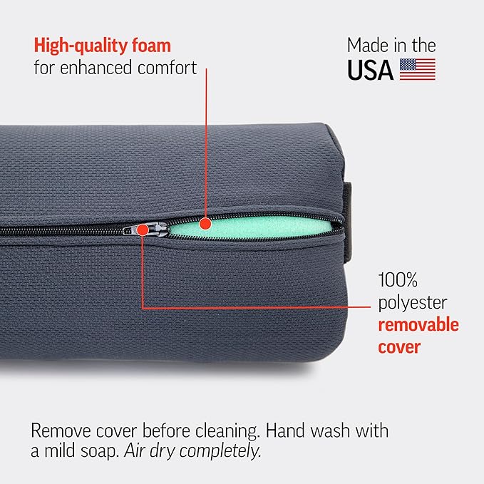 OPTP The Original McKenzie Lumbar Roll – USA-Made Low Back Lumbar Support - Image 6