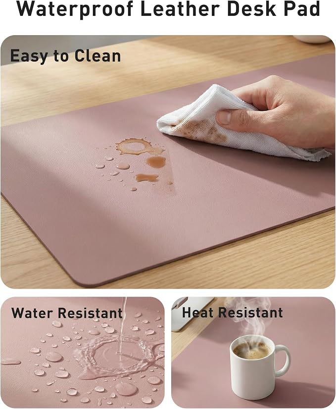 Aothia Faux Leather Desk Mat - Image 7