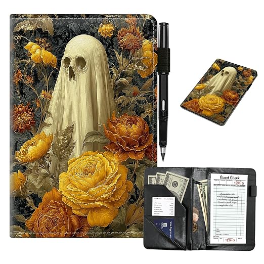 Ghost Cute Server Book for Waitress & Waiter 8"x5" by Unknown