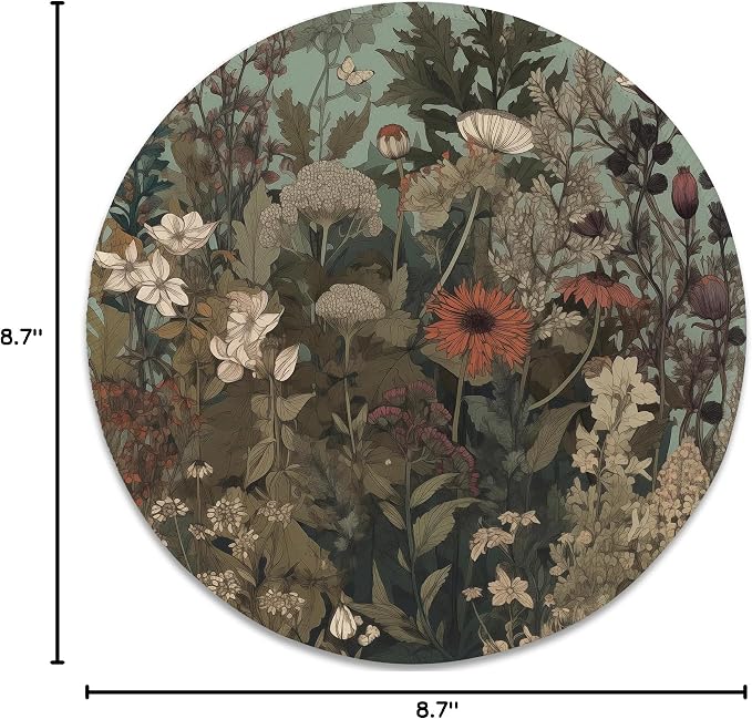 Botanical Elegance Wildflower Mouse Pad - Image 8