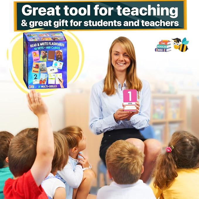 Flash Cards for Toddlers 2-4 Years – Jumbo Learning Box Set - Image 8