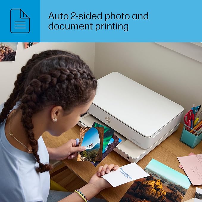 HP Envy 6155e Wireless All-in-One Color Inkjet Printer, Print, scan, Copy, Duplex Printing Best-for-Home, 3 month Instant Ink trial included (714L5A)-DeskLoop Office