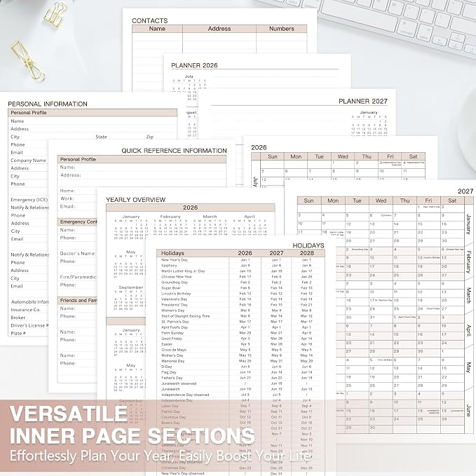 2026-2027 Academic Planner, Weekly & Monthly Appointment Book from Jul. 2026 - Image 6