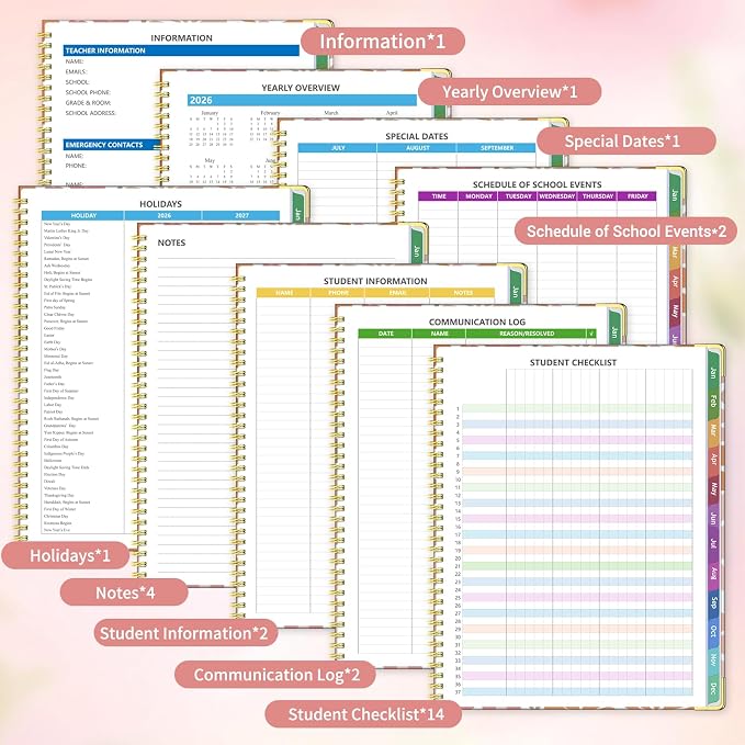 Teacher Planner 2026-2027 Academic Year, Jul.2026 - Image 3