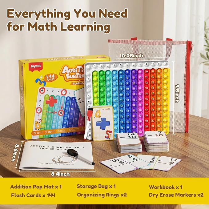 JoyCat Addition and Subtraction Flash Cards - Image 3