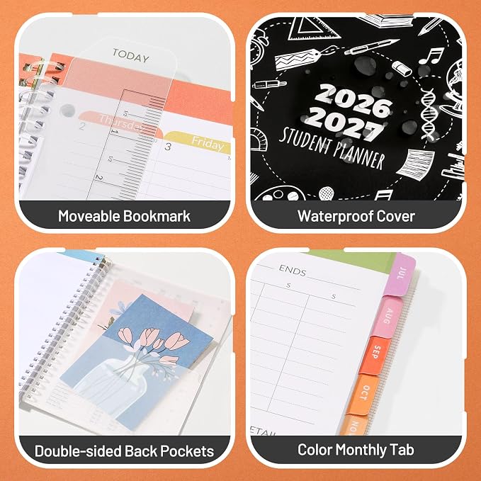 SUNEE Elementary Student Planner 2026-2027, Dated Academic Year Jul. 2026 - Image 5
