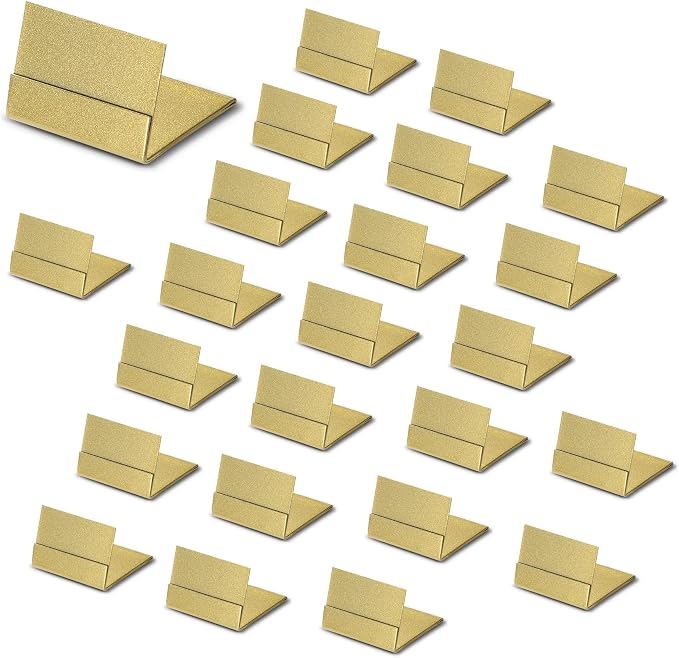 Gold Table Number Holders, Anniversaries, and Parties by PODUFF