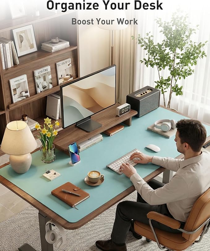Aothia Faux Leather Desk Mat - Image 8