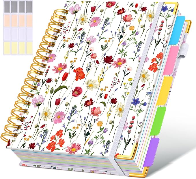 Hardcover Spiral Notebook Journal by dilitego