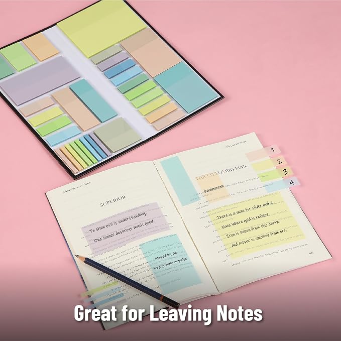 Mr. Pen- Transparent Sticky Notes Set, 1650 Sheets | Transparent Sticky Notes - Image 5