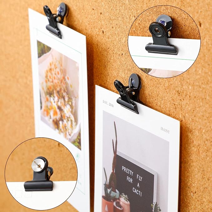 Sabary 30 Pieces Push Pins Clips Thumbtack Plastic Push Pins - Image 6