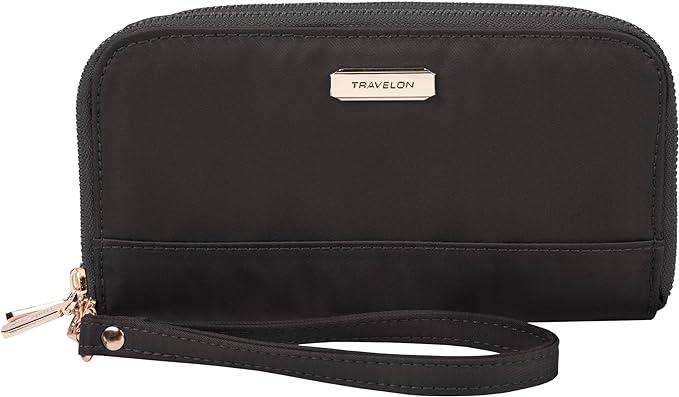 Travelon RFID Blocking Double Zip Wallet by Travelon