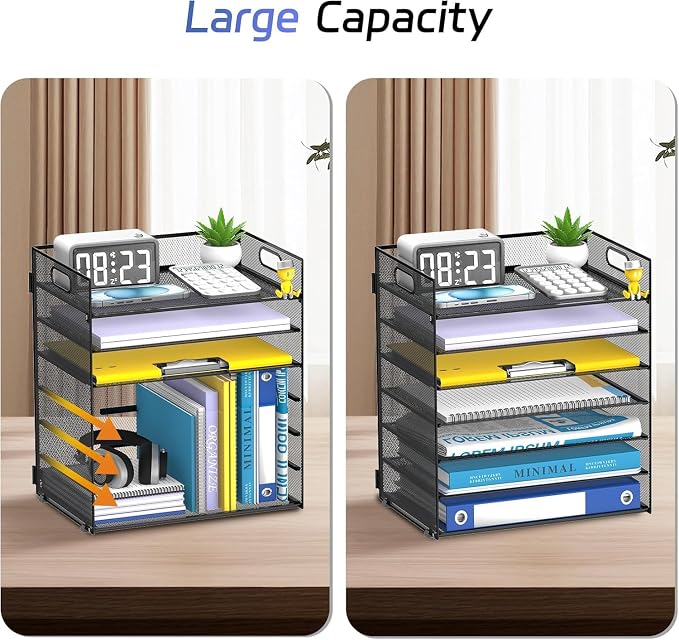 2 Pack 7 Tier Paper Organizer - Image 6