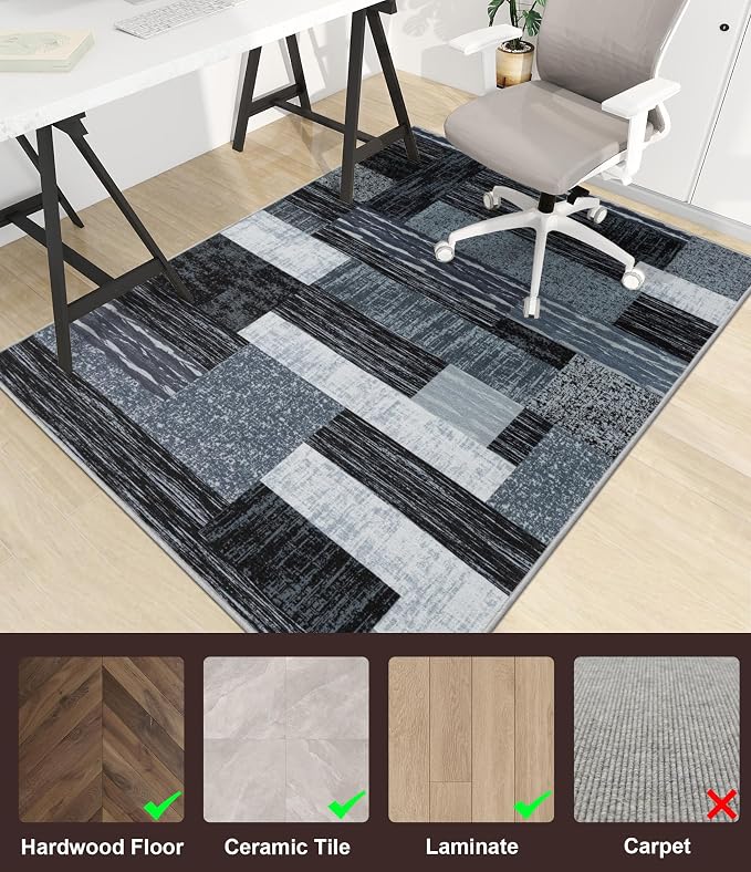 chakme Office Chair Mat for Hardwood Floor, Machine Wash - Image 3