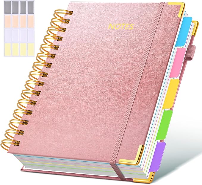 Hardcover Spiral Notebook journal by dilitego