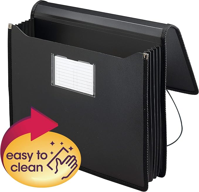 Smead Poly Wallet, Accordion File Organizer - Image 2