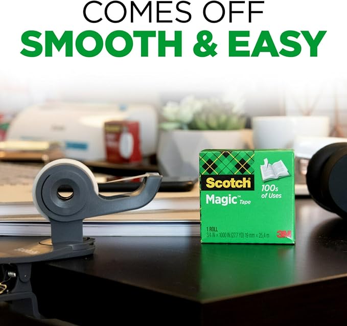 Scotch Magic Tape, Home Office Supplies and Back to School Supplies - Image 5