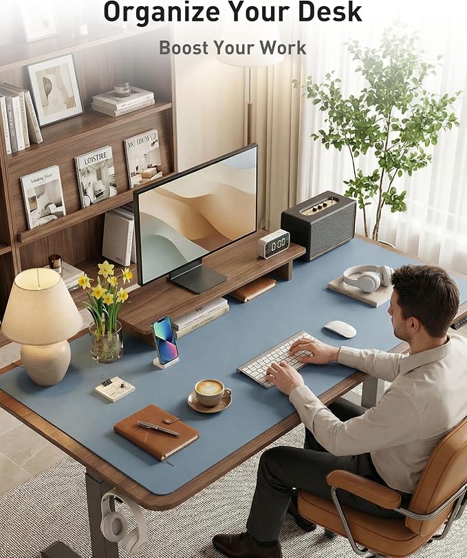 Aothia Faux Leather Desk Mat - Image 3