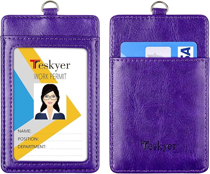 Teskyer Leather Badge Holder - Image 8