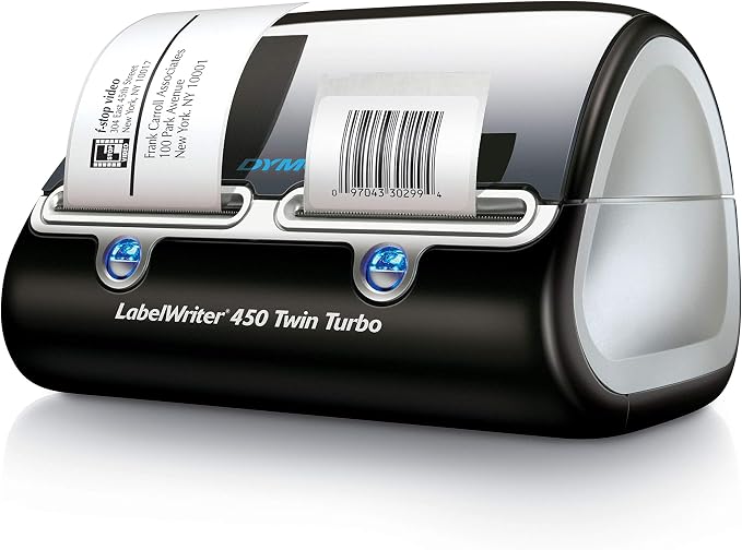 DYMO Label Printer, Label Writer 450 Twin Turbo, Direct Thermal Printer by Unknown