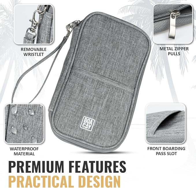 BOACAY Travel Document Organizer - Image 4