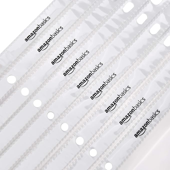 Amazon Basics Sheet Protectors for 3 Ring Binder, Top Loading - Image 4