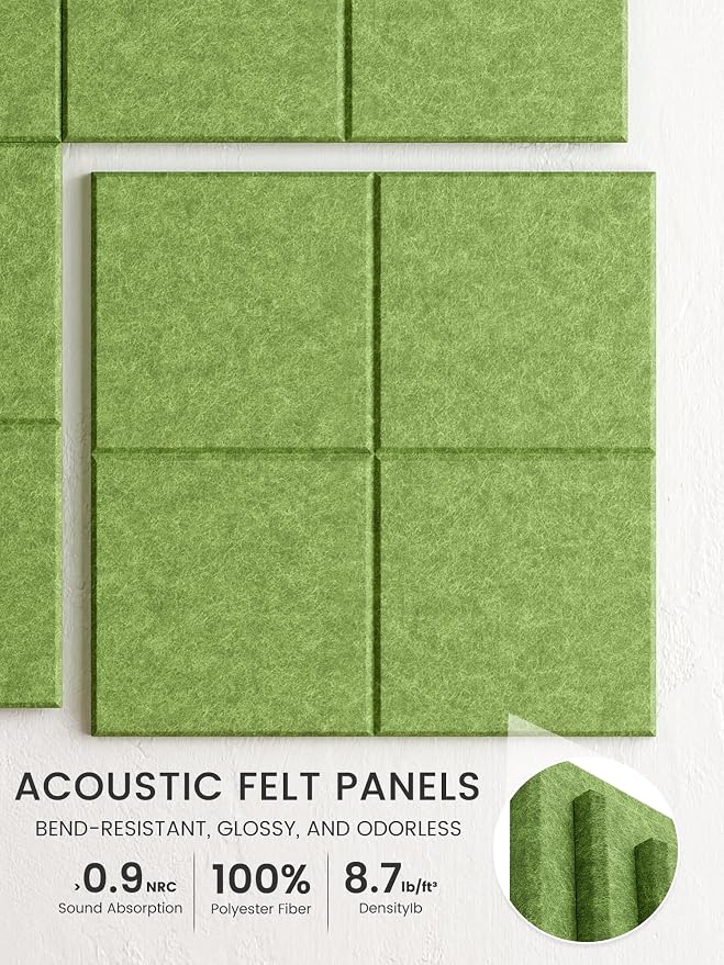 Bumusty Large Cork Board Alternative-36 x24 Felt Bulletin Board Tiles, - Image 3